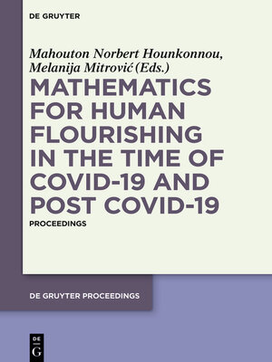 cover image of Mathematics for Human Flourishing in the Time of COVID-19 and Post COVID-19